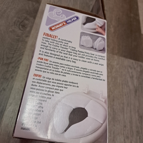 π NIB Cushie Traveler Portable Toilet Seat Toddler Potty Training π - Picture 8 of 16